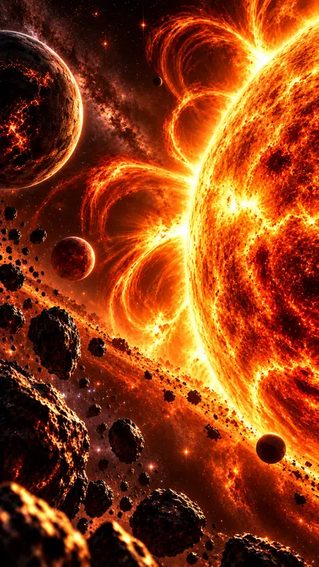 Solar Inferno world backdrop